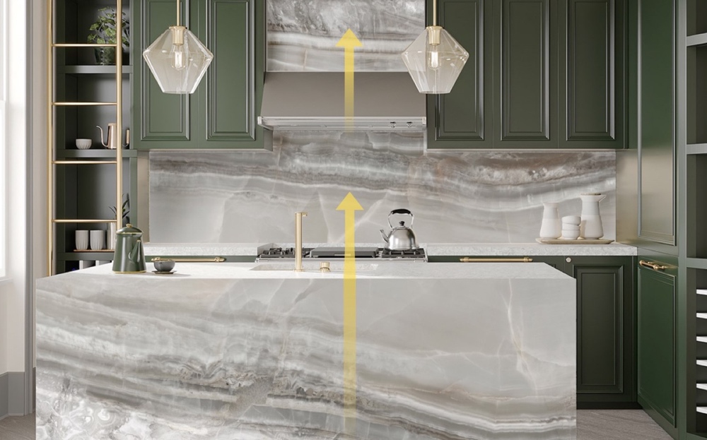 kitchen setting Grand Prairie bioquartz